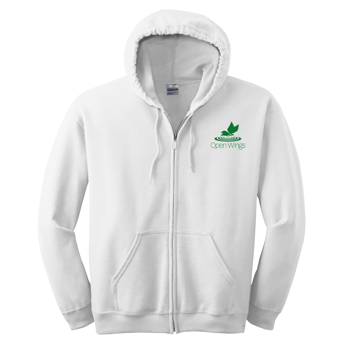 Open Wings Adult Essential Zip Hoodie