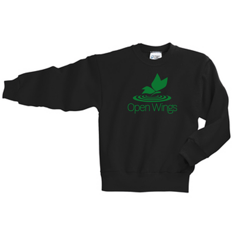 Open Wings YOUTH Essential Crew Neck Sweatshirt (4 colors)