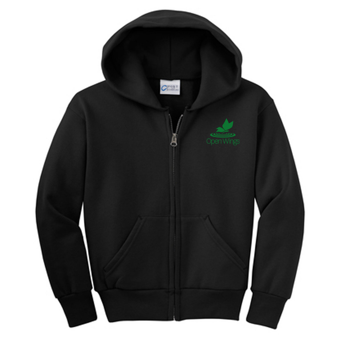 Open Wings YOUTH Essential Zip Hoodie (4 colors)