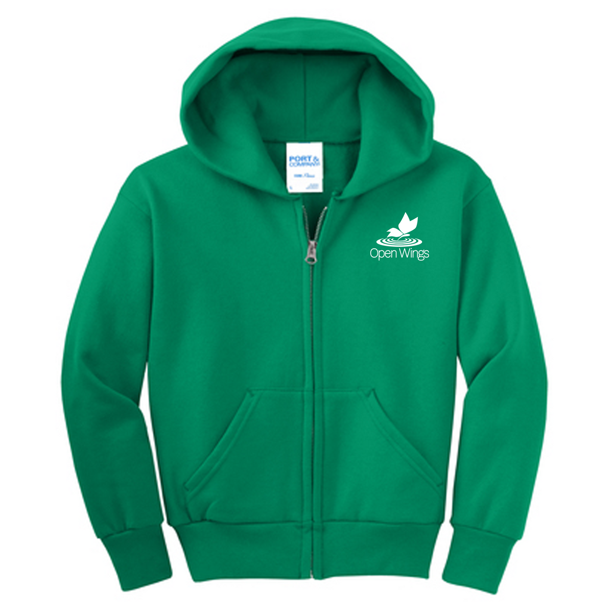 Open Wings YOUTH Essential Zip Hoodie (4 colors)