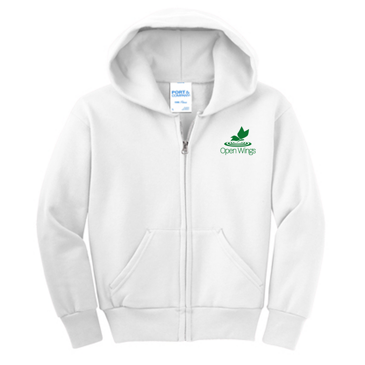 Open Wings YOUTH Essential Zip Hoodie (4 colors)