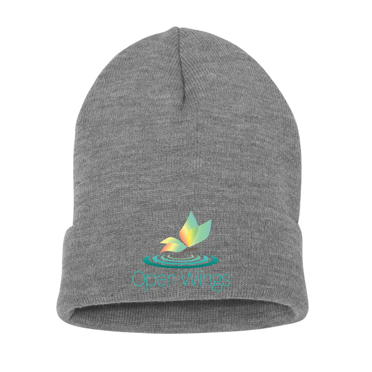 Open Wings Classic Cuffed Knit Beanie (3 colors)