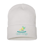 Open Wings Classic Cuffed Knit Beanie (3 colors)