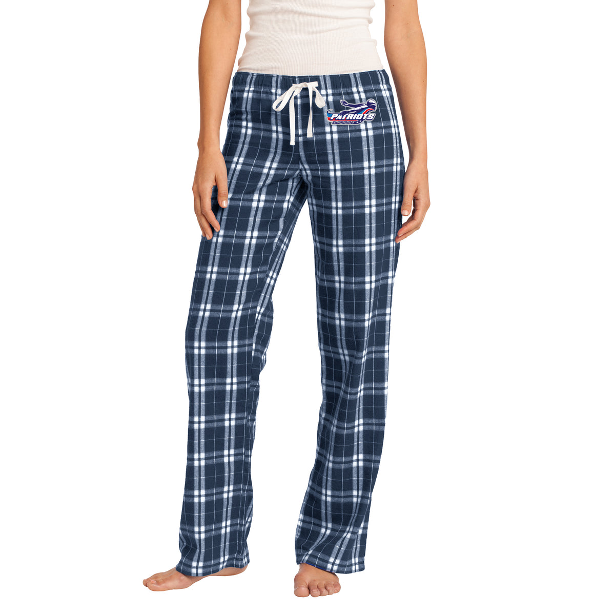 Patriots Ladies Flannel Plaid Pant