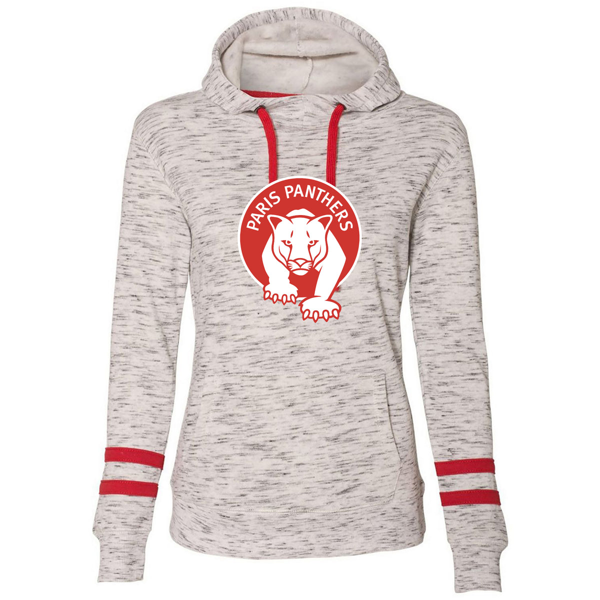 Paris Ladies Scuba Neck Hoodie
