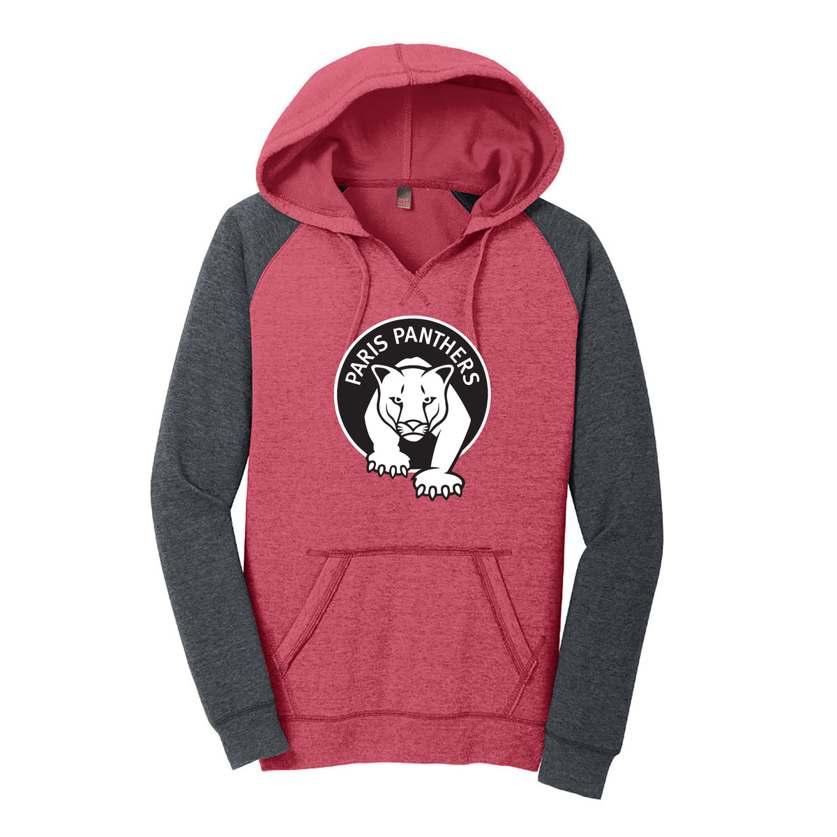 Paris Ladies Raglan Hoodie