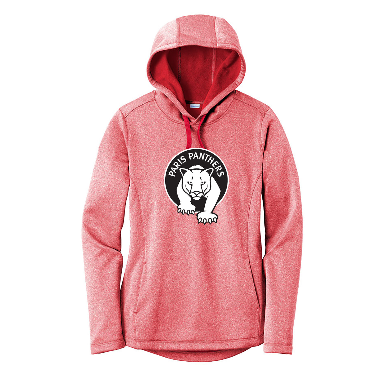 Paris Ladies Heathered Sport-Wick Fleece Hoodie