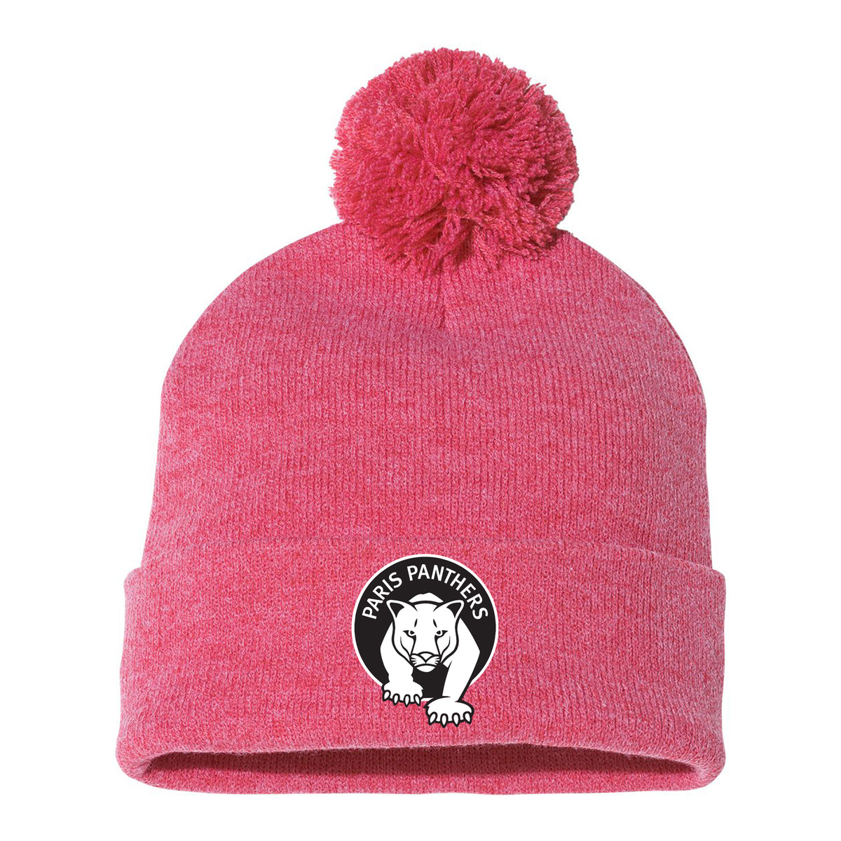 Paris Pom-Pom Knit Beanie
