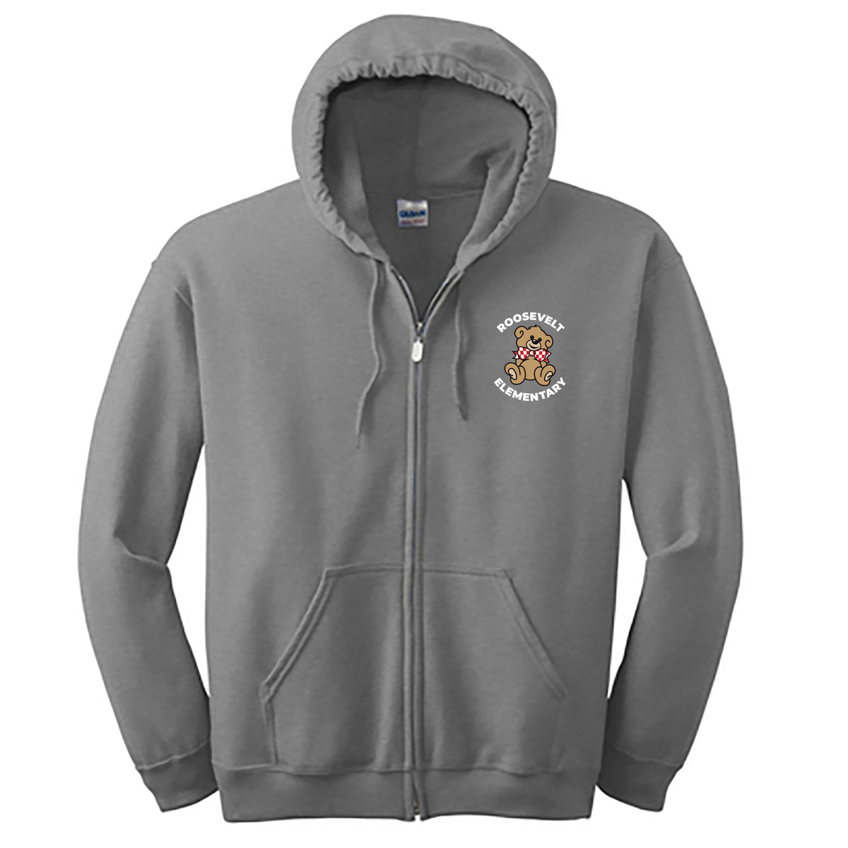 Roosevelt Adult Essential Zip Hoodie (2 colors)