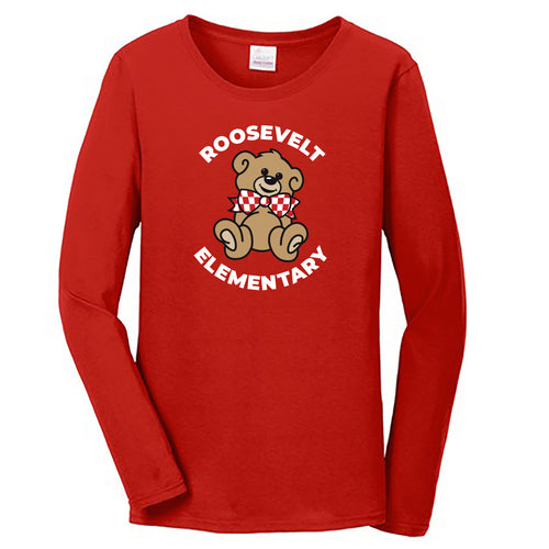 Roosevelt Ladies Essential Long Sleeve T-Shirt (2 Colors)