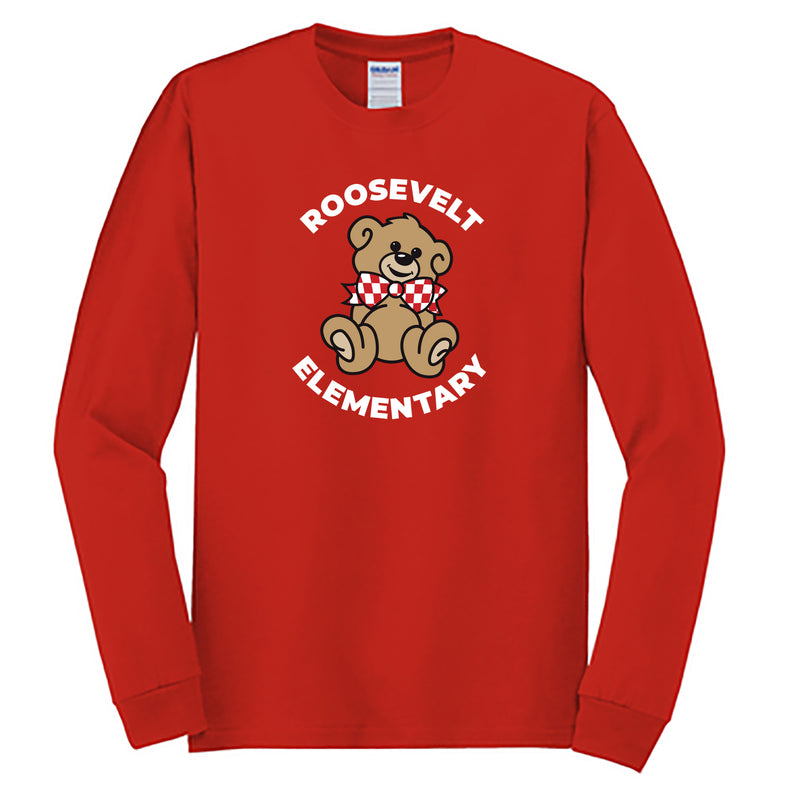 Roosevelt Adult Essential Long Sleeve T-Shirt (2 colors)