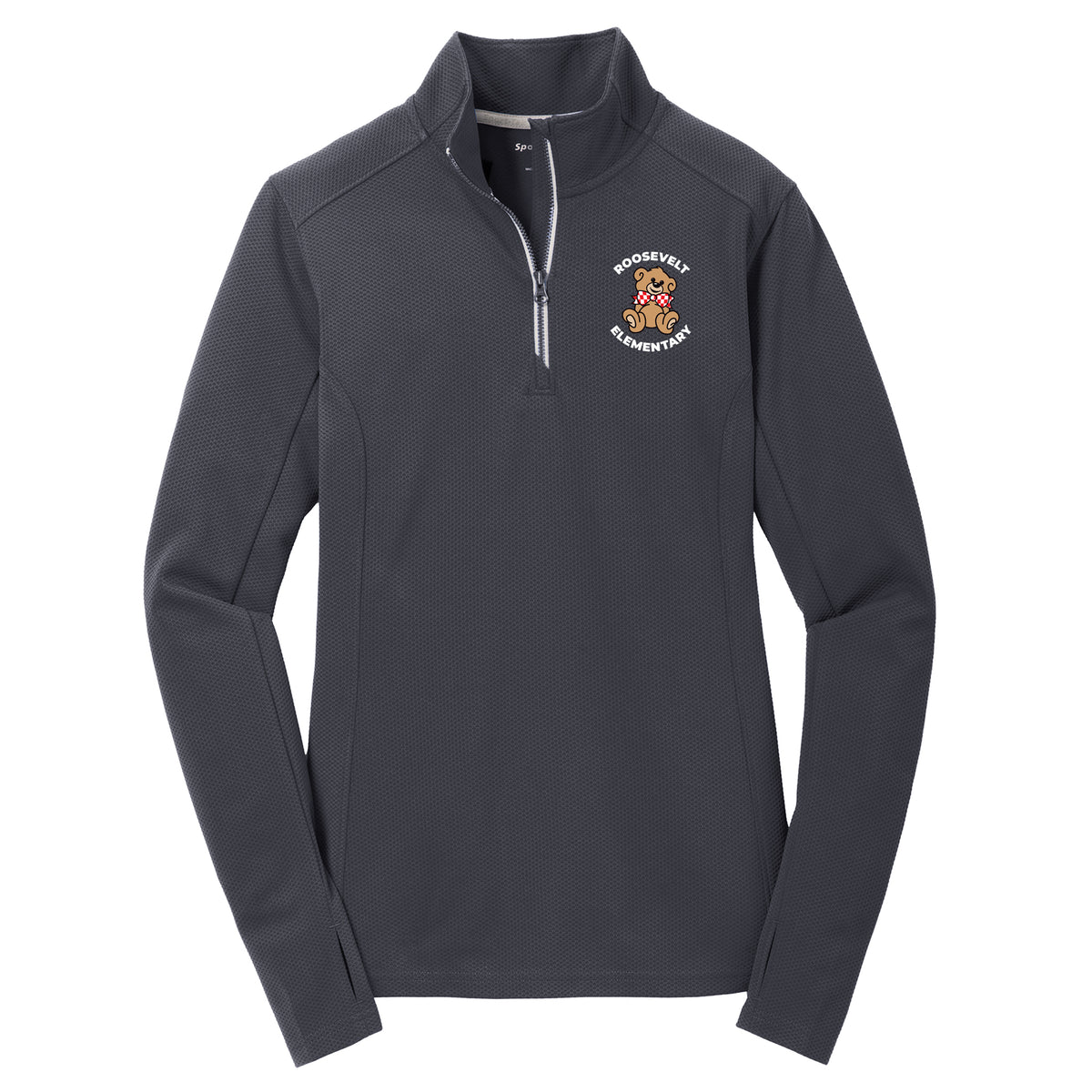 Roosevelt Ladies Textured Sport-Wick 1/4 Zip (3 colors)