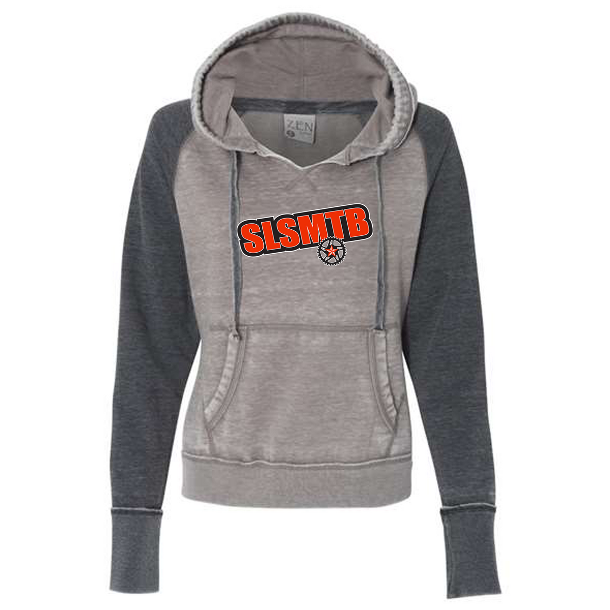 SLSMTB Ladies Zen Contrast Pullover Hooded Sweatshirt