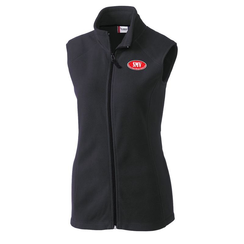 SMV Ladies Full Zip Microfleece Vest