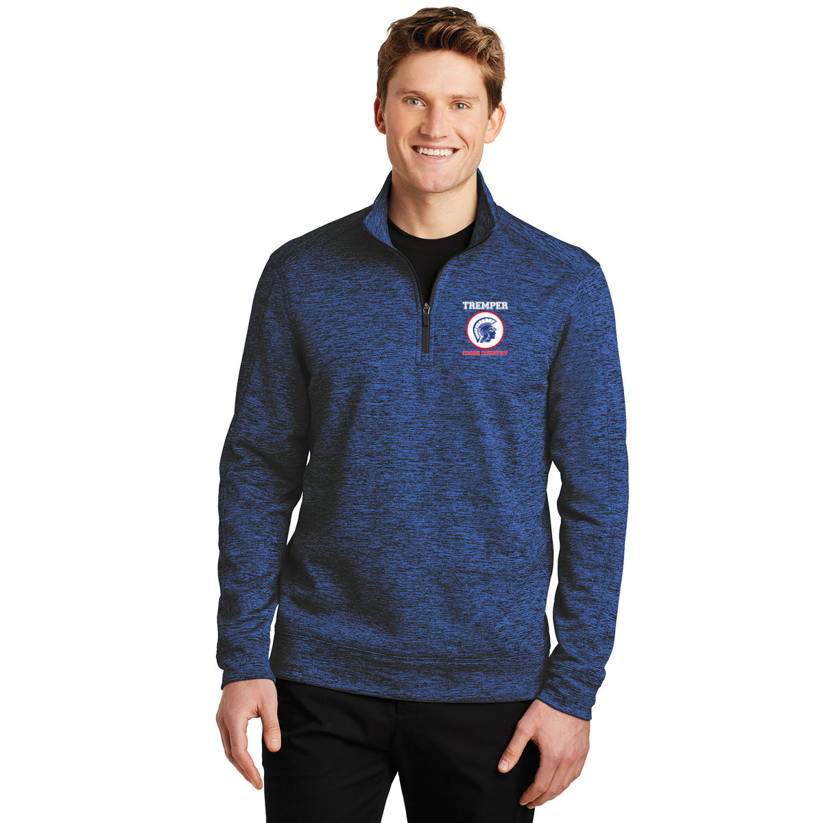 TCC Adult Heather 1/4 Zip Performance Fleece Pullover (2 colors)