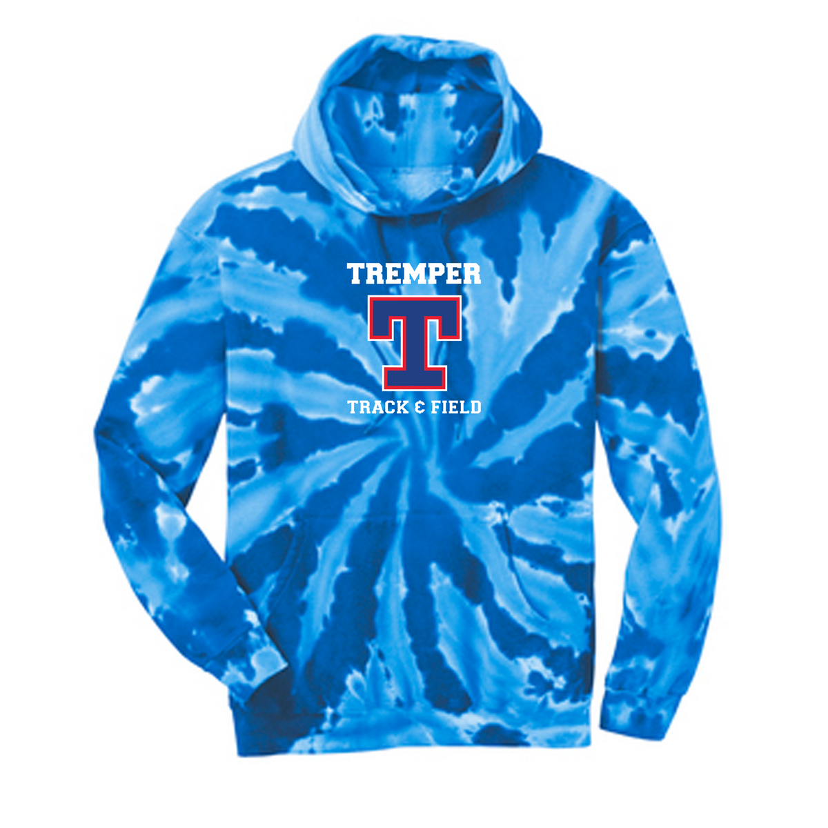 Tremper Track Adult Tie Dye Hoodie