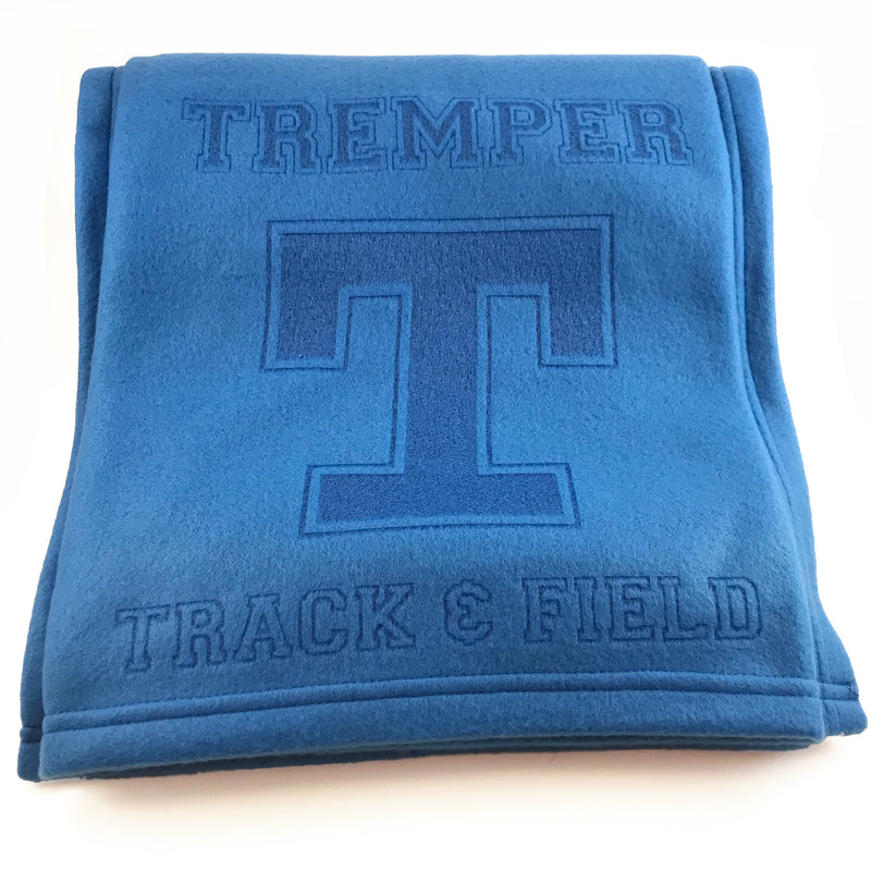 Tremper Track Laser Etched Fleece Blanket