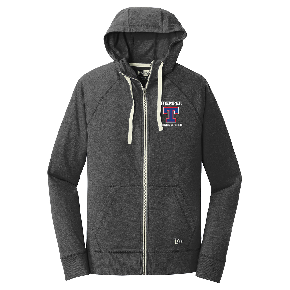 Tremper Track Ladies Sueded Cotton Blend Zipper Hoodie (2 colors)